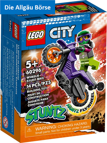 Lego city 60296 wheelie - lego,