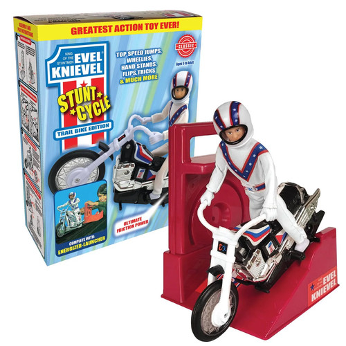 Evel knievel stunt - evel, cycle