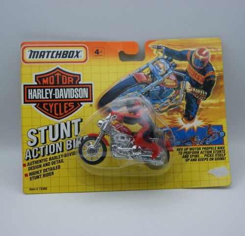 Matchbox harley davidson - matchbox, stunt