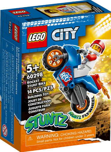 Lego city raketen stuntbike - city, raketen-stuntbike