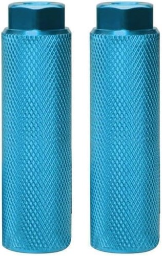 Blaue fahrrad pegs - fahrrad-pegs, aluminium